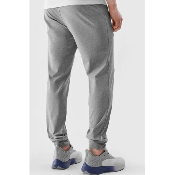 4F spodnie dresowe męskie treningowe 4FWSS25TFTRM0835 szare, Kolor: szary, Rozmiar: XL, 4 zdjęcie