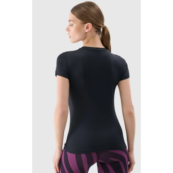 4F koszulka damska bezrękawnik treningowy 4FRSS25TFTSF1235 czarna, Kolor: czarny, Rozmiar: M, 4 zdjęcie 4F koszulka damska bezrękawnik treningowy 4FRSS25TFTSF1235 czarna, Kolor: czarny, Rozmiar: M, 4 zdjęcie