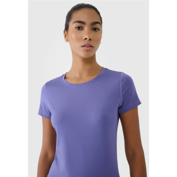 4F koszulka damska bezrękawnik treningowy 4FRSS25TFTSF1235 niebieska, Kolor: niebieski, Rozmiar: XS, 6 zdjęcie