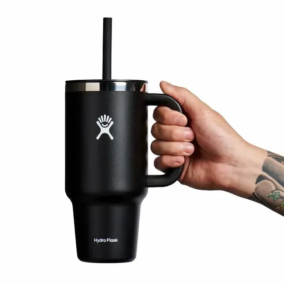 Kubek termiczny Hydro Flask All Around Travel Tumbler - Black (947ml), 4 zdjęcie