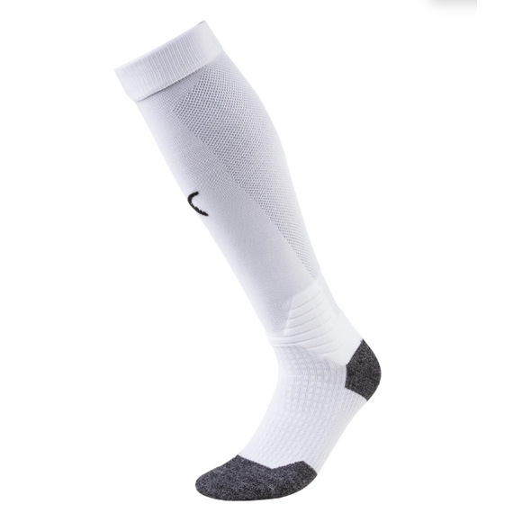 PUMA getry piłkarskie skarpety męskie LIGA białe, Kolor: biały, Rozmiar: 4, 4 zdjęcie