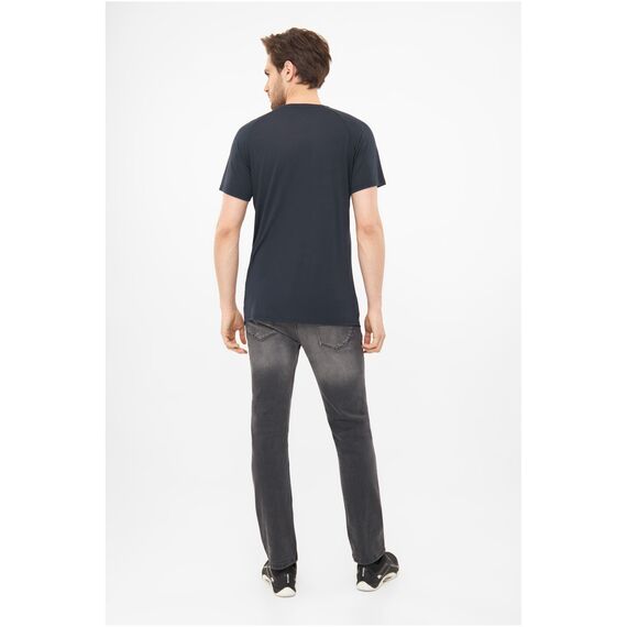 Viking T-shirt Likelo Bamboo Man granatowy