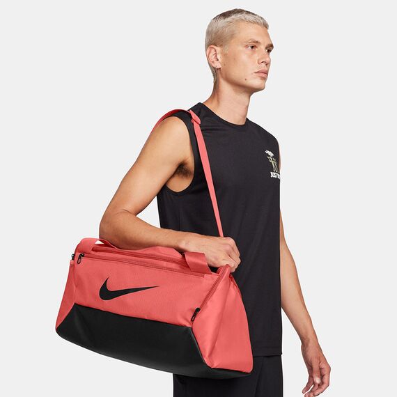 Torba Nike Brasilia S czerwona koralowa DM3976-814 czerwona, Kolor: czerwony, Rozmiar: one size, 2 zdjęcie