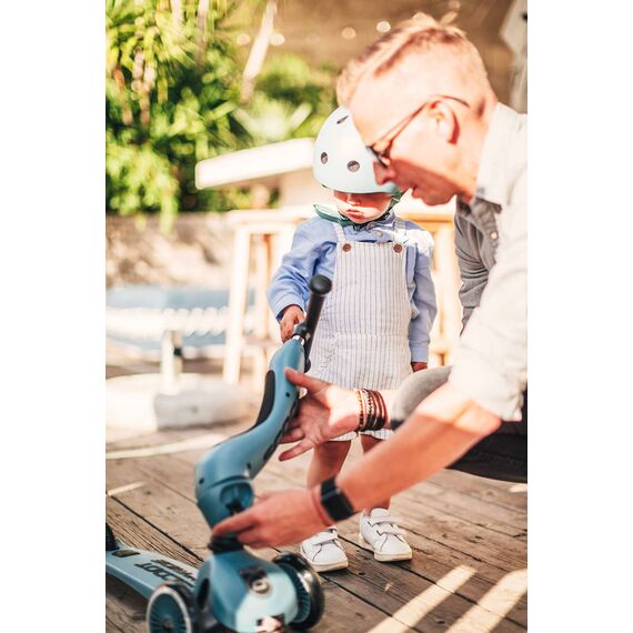 SCOOTANDRIDE Highwaykick 1 2w1 Jeździk i hulajnoga 1-5 lat granatowa