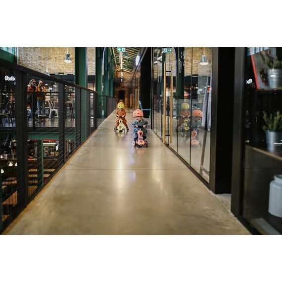 SCOOTANDRIDE Highwaykick 1 2w1 Jeździk i hulajnoga 1-5 lat czerwona