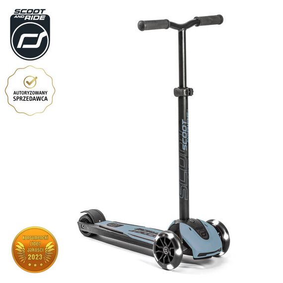 SCOOTANDRIDE Highwaykick 5 LED Hulajnoga ze świecącymi kółkami