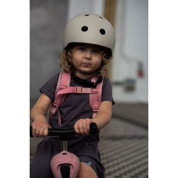 SCOOTANDRIDE Kask S-M dla dzieci 3+ szary