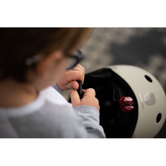 SCOOTANDRIDE Kask S-M dla dzieci 3+ szary