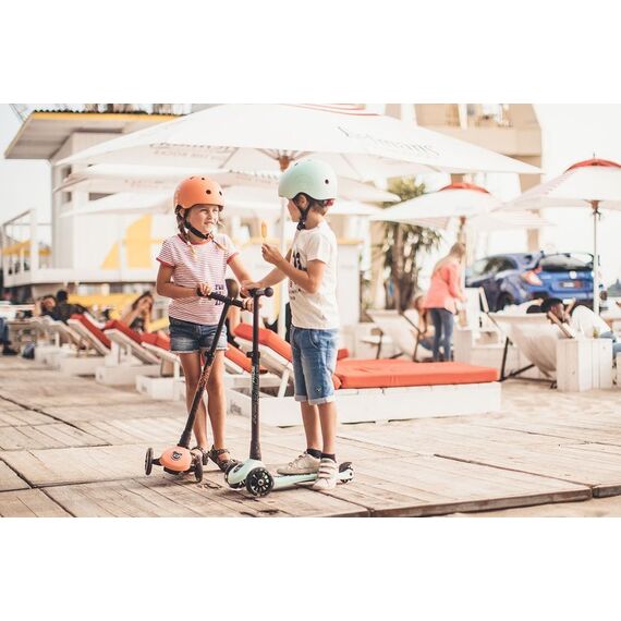 SCOOTANDRIDE Kask S-M dla dzieci 3+ zielony