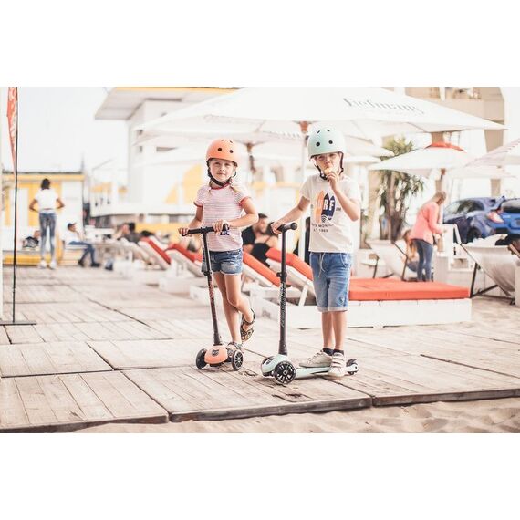 SCOOTANDRIDE Kask S-M dla dzieci 3+ fioletowy