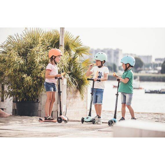 SCOOTANDRIDE Kask S-M dla dzieci 3+ fioletowy