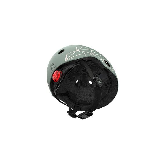 SCOOTANDRIDE Kask XXS-S dla dzieci 1-5 lat zielony