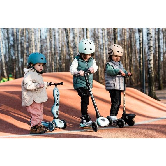 SCOOTANDRIDE Kask XXS-S dla dzieci 1-5 lat żołty