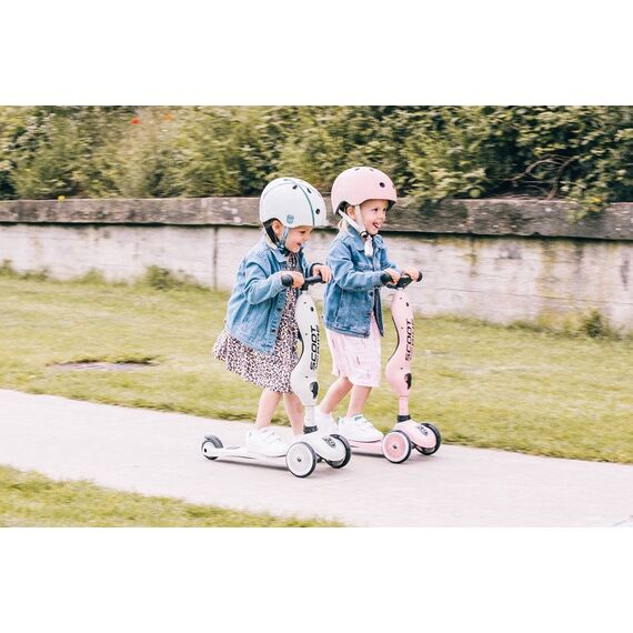 SCOOTANDRIDE Kask XXS-S dla dzieci 1-5 lat fioletowy