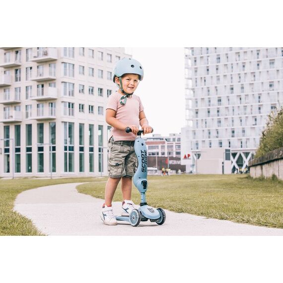 SCOOTANDRIDE Kask XXS-S dla dzieci 1-5 lat niebieski