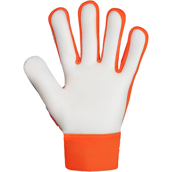 REUSCH rękawice bramkarskie Attrakt Starter Solid Finger Support Junior, Kolor: pomarańczowy, Rozmiar: 7, 5 zdjęcie