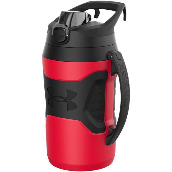 UNDER ARMOUR bidon na siłownię duża butelka na wodę 1,9L czerwony, Kolor: czerwony, Pojemność (ml): 1900