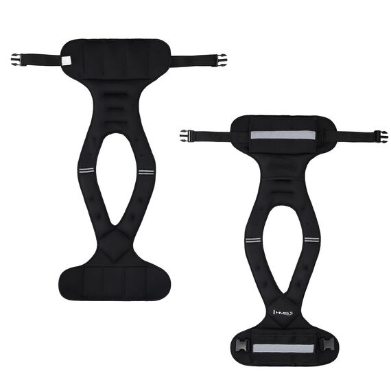 HMS kamizelka treningowa crossfit z obciążeniem regulowana 15g KOR15 czarna, Kolor: czarny, Waga: 15, Rozmiar: one size, 11 zdjęcie