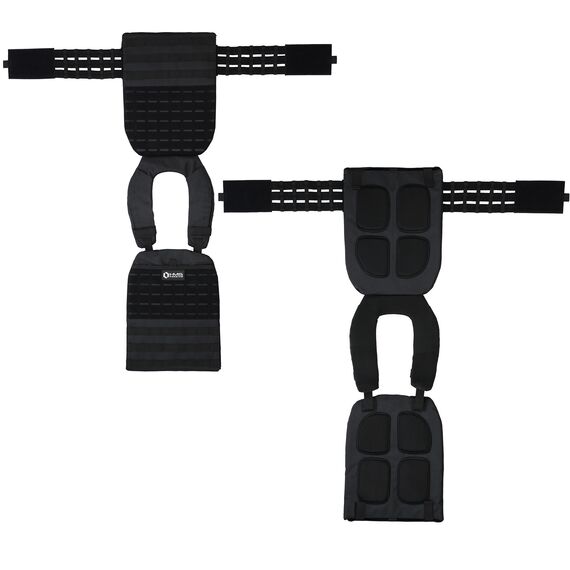 HMS kamizelka treningowa crossfit z obciążeniem  6,5kg TKO07 czarna, Kolor: czarny, Waga: 6.5, Rozmiar: one size, 4 zdjęcie