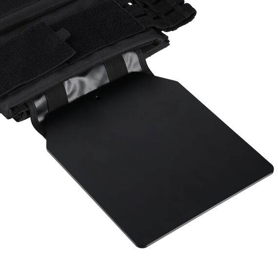 HMS kamizelka treningowa crossfit z obciążeniem  6,5kg TKO07 czarna, Kolor: czarny, Waga: 6.5, Rozmiar: one size, 3 zdjęcie