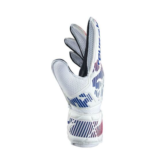 Rękawice bramkarskie dziecięce REUSCH Attrakt Solid Junior białe, Kolor: biały, Rozmiar: 4, 2 zdjęcie