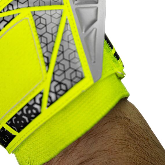 REUSCH rękawice bramkarskie Attrakt Freegel Silver Junior, Kolor: żółty, Rozmiar: 6, 7 zdjęcie