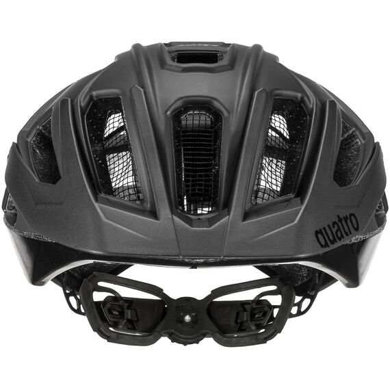 Kask rowerowy UVEX Quatro CC czarny Kask rowerowy UVEX Quatro CC czarny