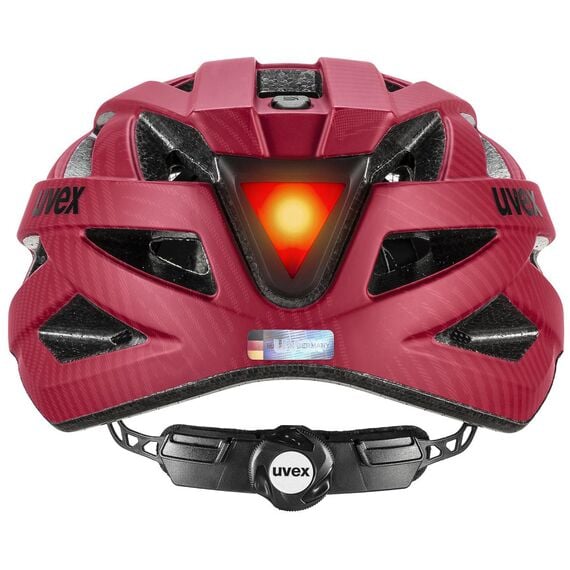 Kask rowerowy UVEX City i-vo czerwony