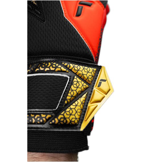 Reusch rękawice bramkarskie Attrakt Freegel Silver, Kolor: czarny, Rozmiar: 11, 2 zdjęcie