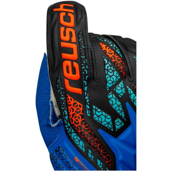 REUSCH rękawice bramkarskie Attrakt Solid, Kolor: niebieski, Rozmiar: 8,5, 3 zdjęcie REUSCH rękawice bramkarskie Attrakt Solid, Kolor: niebieski, Rozmiar: 8,5, 3 zdjęcie