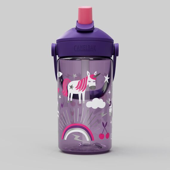 Butelka Tritanowa CAMELBAK Thrive Flip Straw Kids 400ml fioletowa