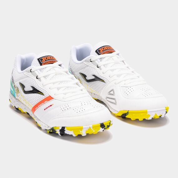 JOMA MUNDIAL buty piłkarskie męskie turfy na sztuczną trawę MUNS2502TF białe, Kolor: biały, Waga: 0.4, Rozmiar: 40, 4 zdjęcie