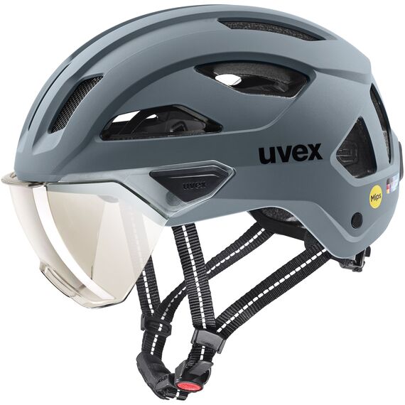 Kask rowerowy UVEX Stride visor MIPS czarny