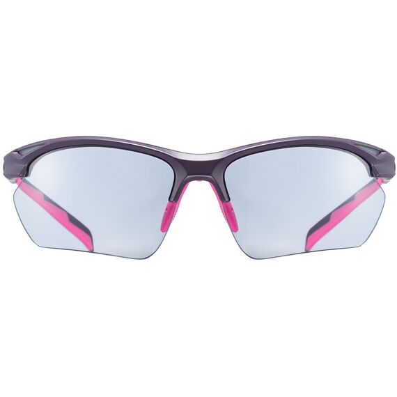 Okulary rowerowe UVEX Sportstyle 802 s V fioletowe