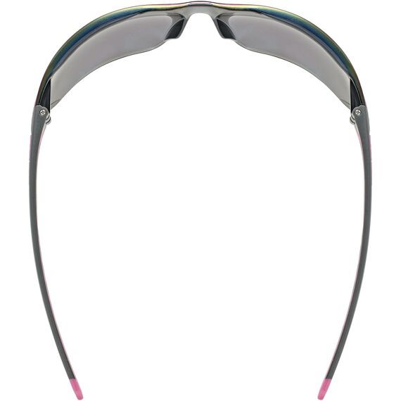 Okulary rowerowe UVEX Equate szaro różowe