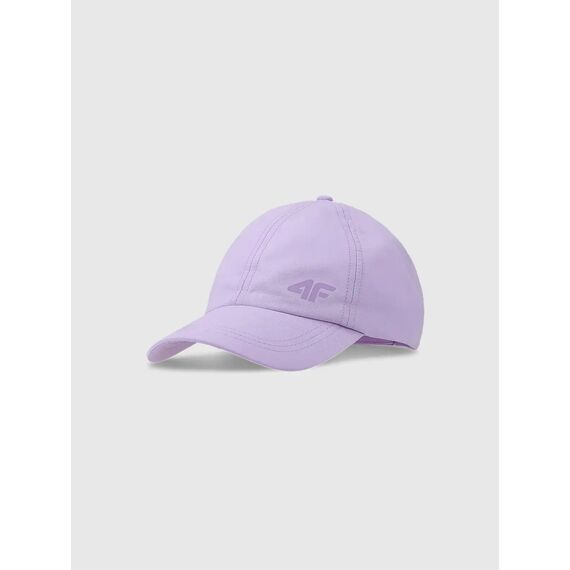 4F czapka z daszkiem bejsbolówka dziecięca 4FJWSS25ACABU386 fioletowa, Kolor: fioletowy, Rozmiar: one size
