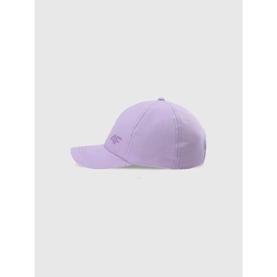 4F czapka z daszkiem bejsbolówka dziecięca 4FJWSS25ACABU386 fioletowa, Kolor: fioletowy, Rozmiar: one size, 3 zdjęcie