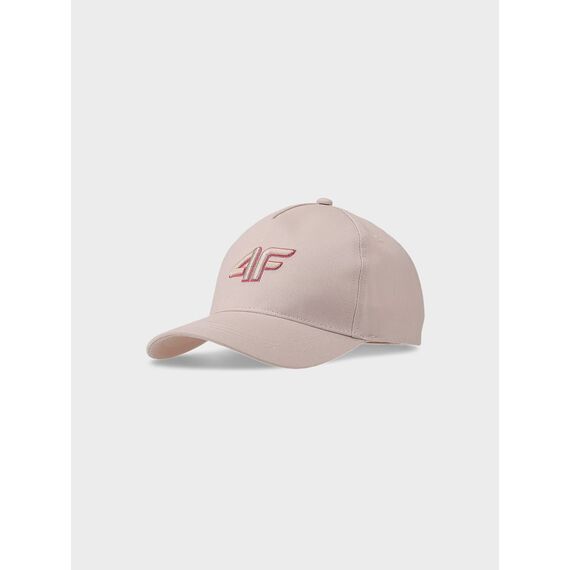 4F czapka z daszkiem bejsbolówka dziecięca 4FJWSS25ACABU388 różowa, Kolor: różowy, Rozmiar: one size