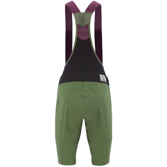Spodenki rowerowe na szelkach damskie SILVINI Women Bib shorts LARREA