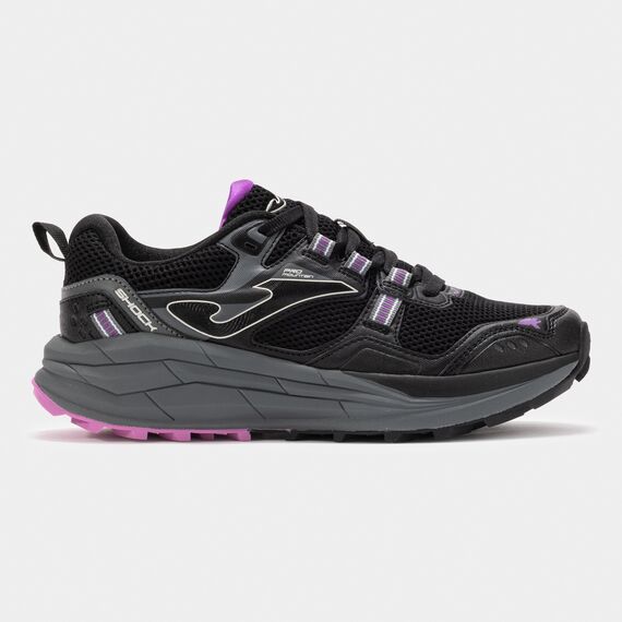JOMA buty do biegania damskie TKSHLS2501 SHOCK LADY czarne, Kolor: czarny, Rozmiar: 37