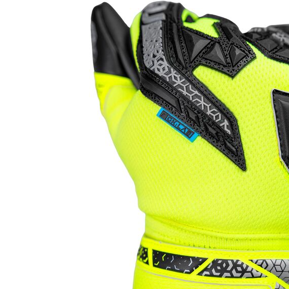 REUSCH rękawice bramkarskie Attrakt Freegel Silver Junior, Kolor: żółty, Rozmiar: 4, 6 zdjęcie