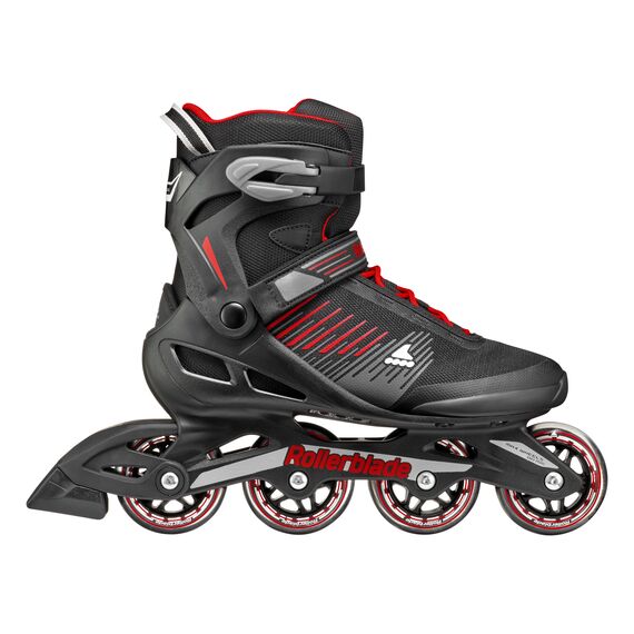 ROLLERBLADE zetrablade rolki fitness czarne/czerwone