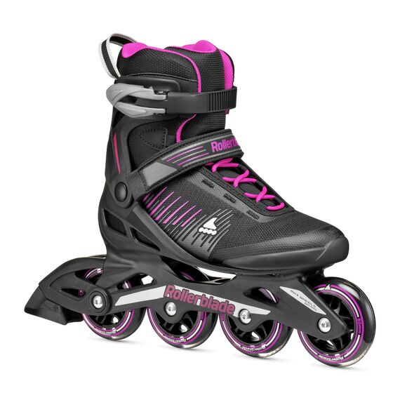 ROLLERBLADE zetrablade rolki damskie fitness czarne/różowe