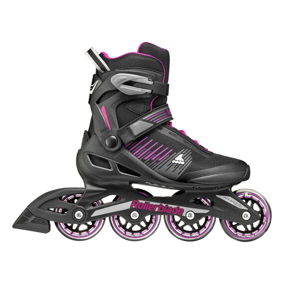 ROLLERBLADE zetrablade rolki damskie fitness czarne/różowe