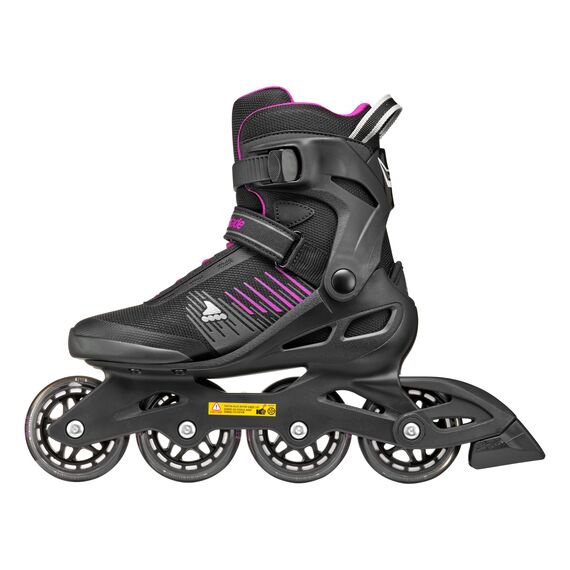 ROLLERBLADE zetrablade rolki damskie fitness czarne/różowe