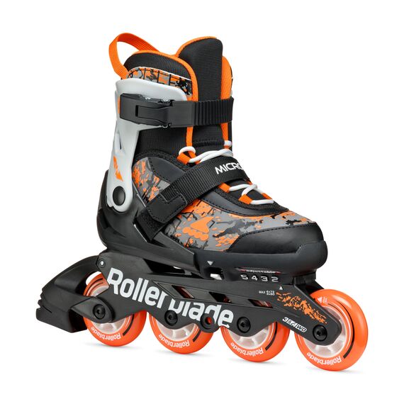ROLLERBLADE microblade sl rolki z regulacją rozmiary czarne/pomarańczowe