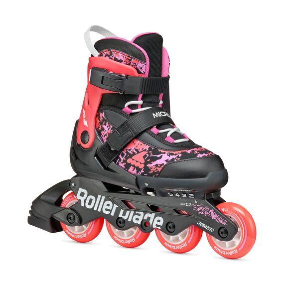 ROLLERBLADE microblade sl rolki regulowane młodzieżowe czarne/czerwone