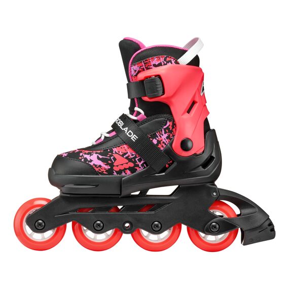 ROLLERBLADE microblade sl rolki regulowane młodzieżowe czarne/czerwone