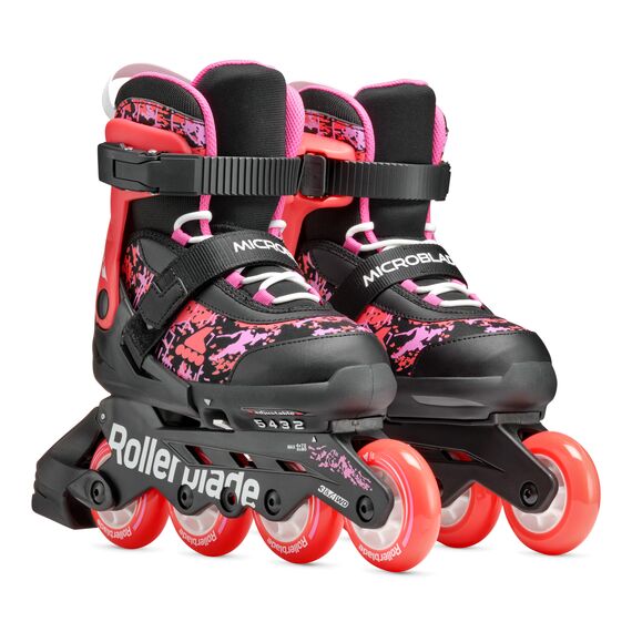 ROLLERBLADE microblade sl rolki regulowane młodzieżowe czarne/czerwone