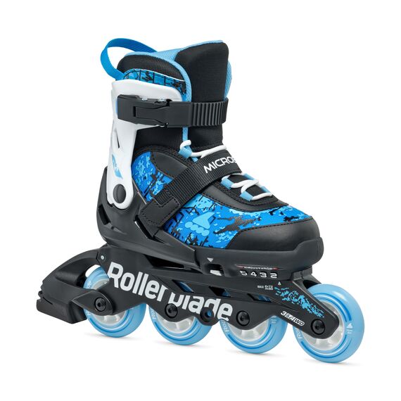 ROLLERBLADE microblade sl rolki regulowane młodzieżowe czarne/niebieskie